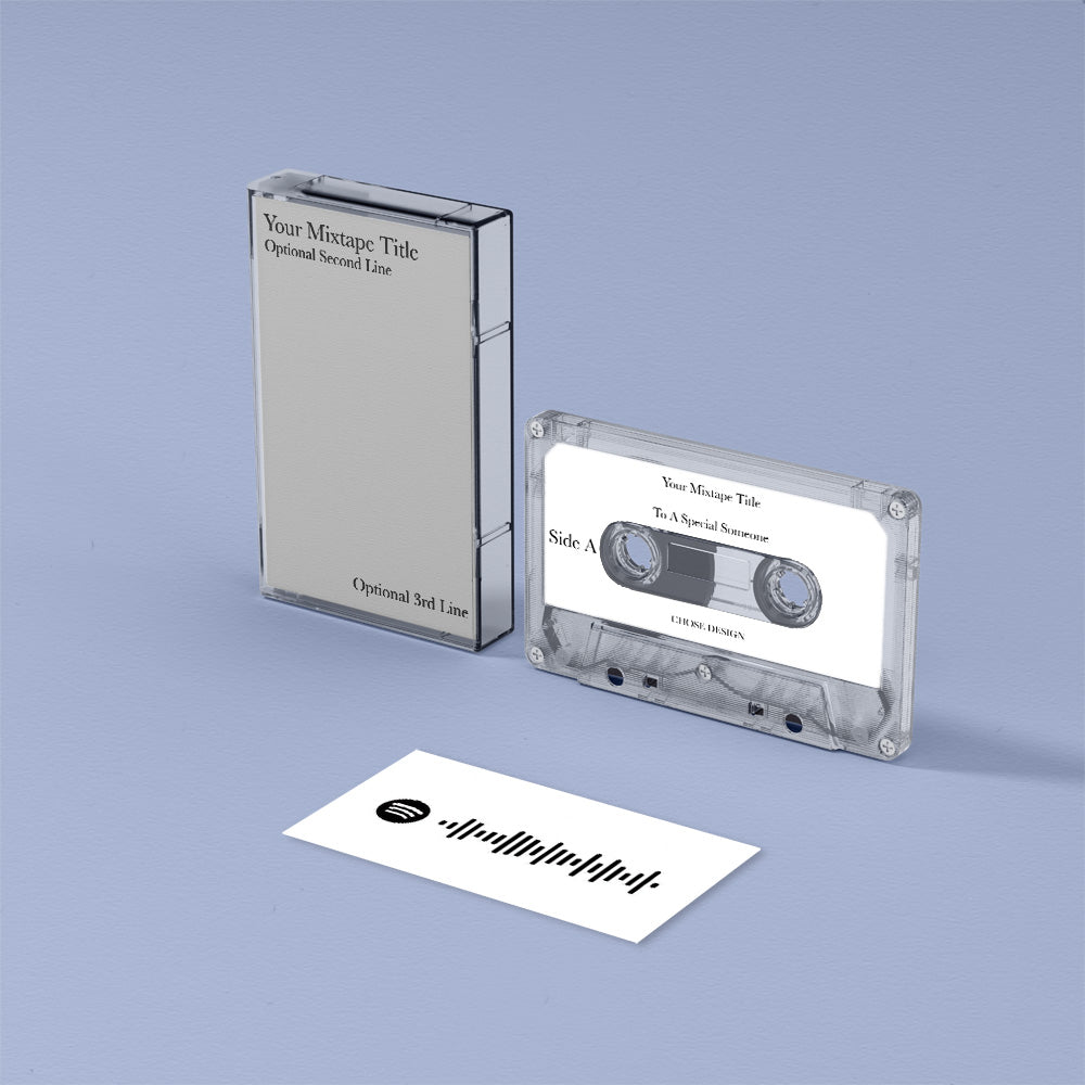 Custom Cassette Mixtape