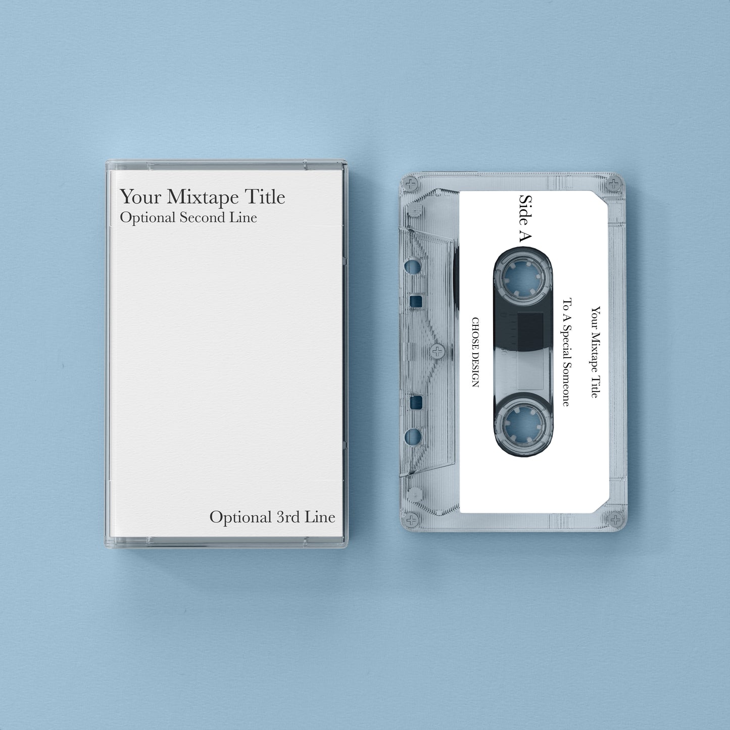 Custom Cassette Mixtape