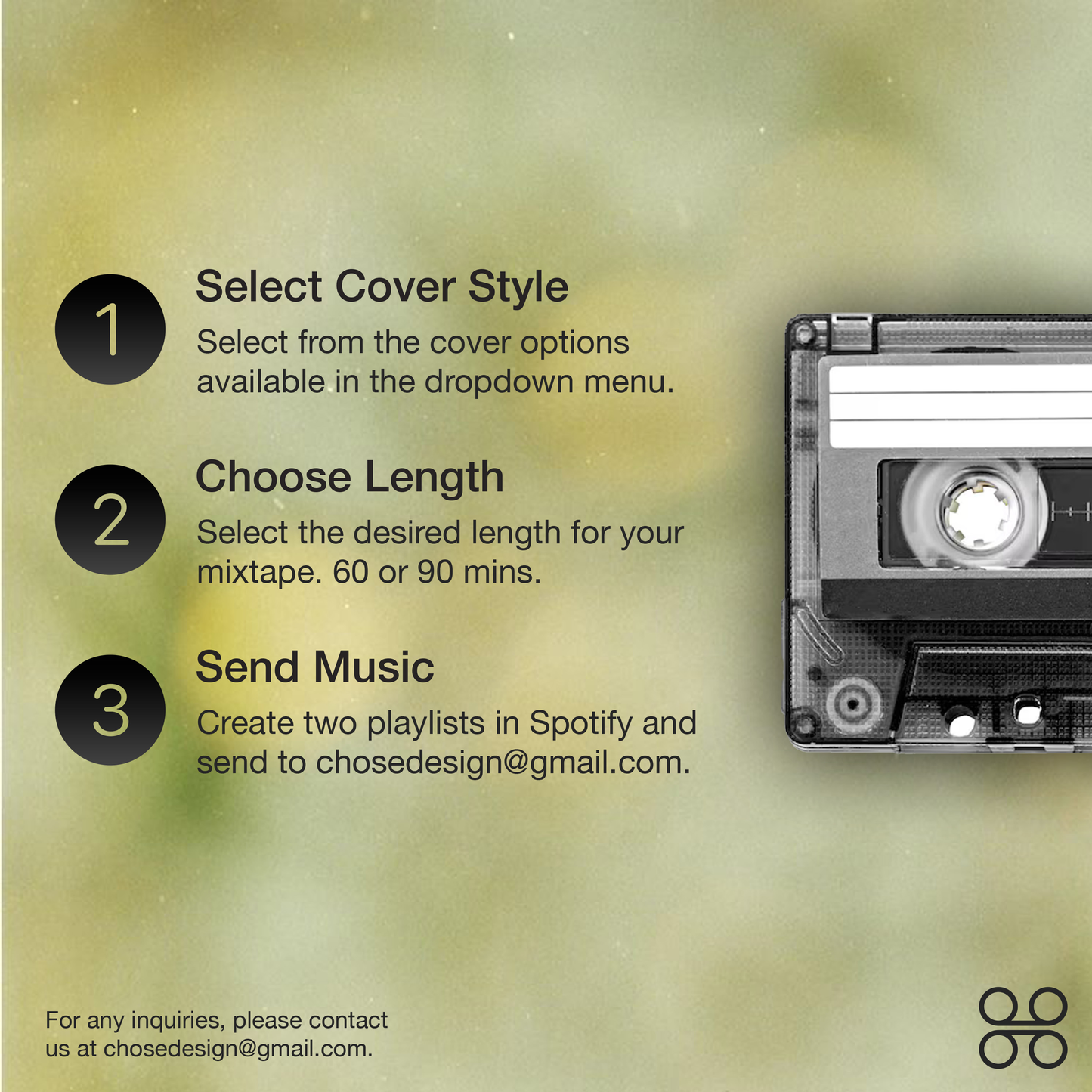 Custom Cassette Mixtape